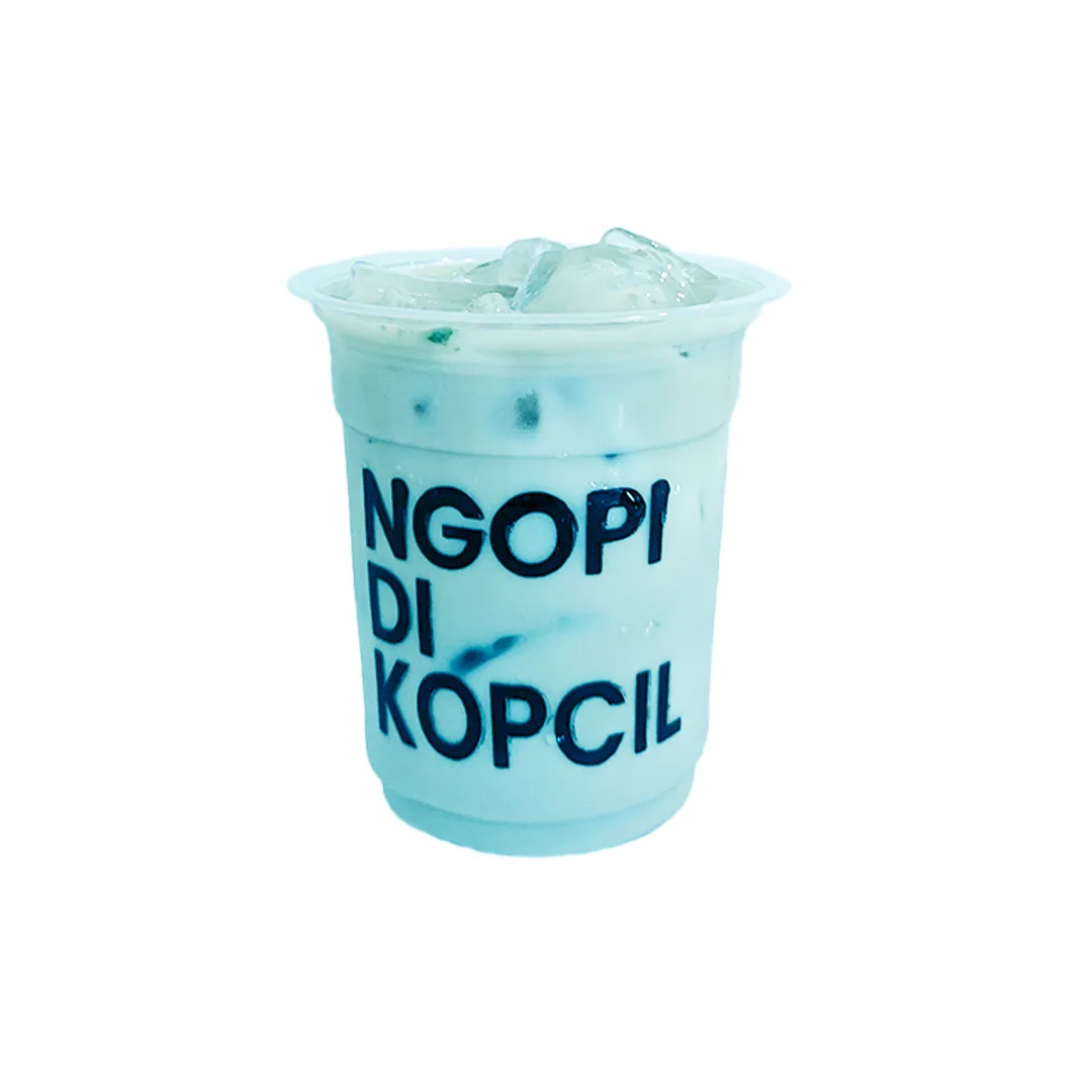 Blue Velvet Latte